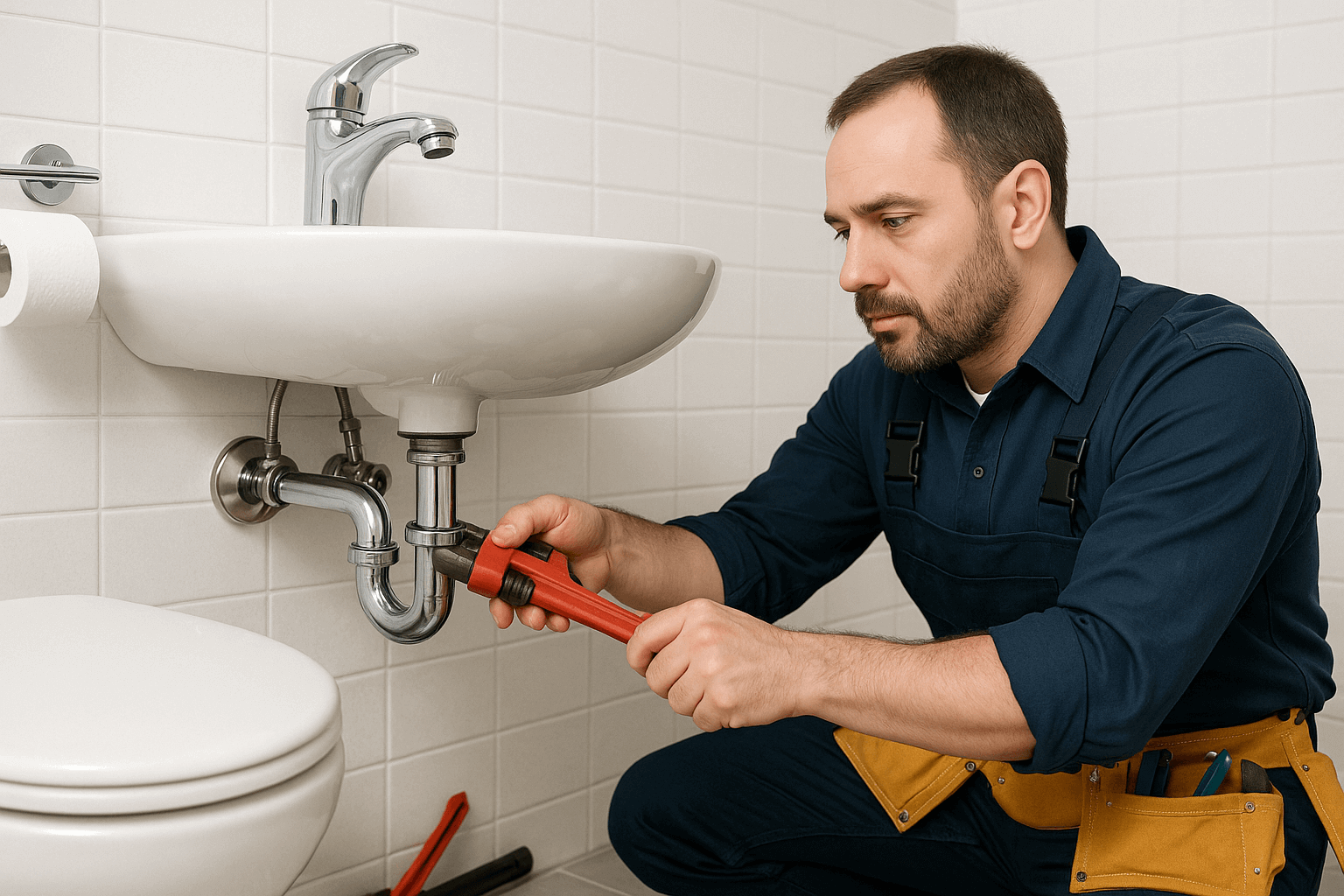 Plumbing background